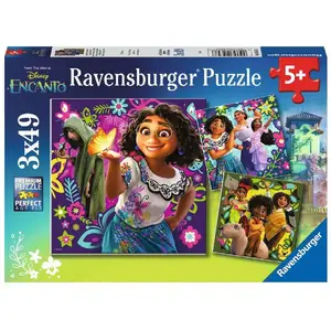 Ravensburger Puzzles 3 x 49 pièces :  Disney Encanto : La magie d'Encanto pas cher