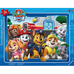 Ravensburger Puzzle cadre 33 pièces Pat'Patrouille : prêts pour la prochaine aventure pas cher