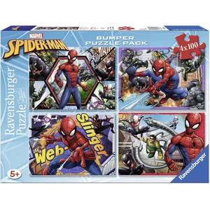 Ravensburger Spiderman Pack 4 Puzzles de 100 Pièces - 127270