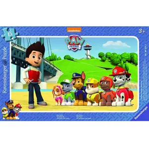 Puzzle à cadre Pat Patrouille - Ravensburger - 15 pièces - Pour enfant de 3 ans et plus pas cher