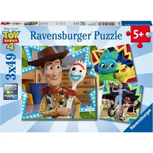 3 Puzzles Ravensburger Toy Story 4 49 pièces pas cher