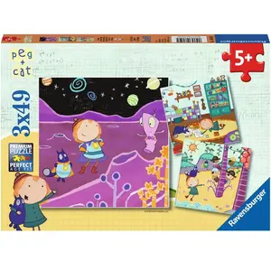 Ravensburger - Puzzle 3x49, multicolore (1) pas cher