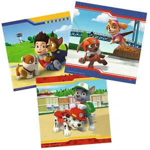 Comparateur de prix : Puzzles 3 x 49 pièces Ravensburger Héros à fourrure Pat Patrouille