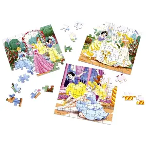 Comparateur de prix : Puzzles 3 x 49 pièces Ravensburger Rêves de princesses Disney Princesses