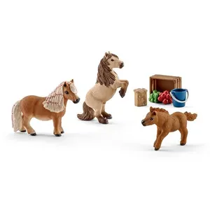Schleich family of Mini Shetlands pas cher