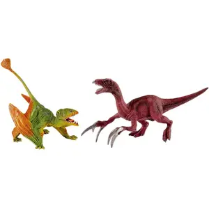 Schleich - 41425 - Figurine - Petits dimorphodon et thérizinosaure pas cher