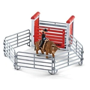 Schleich Farm World Bull Riding (cowboy) Figure 41419 pas cher