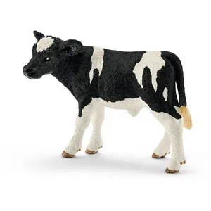 Schleich Farm World Holstein Cow (cub) Figure 13798 pas cher