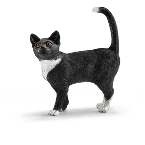 Schleich Farm World Cat (standing) Figure 13770 Black pas cher