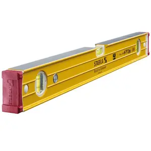 Comparateur de prix : Stabila Type 96-2, 100 cm 15228 Niveau à bulle en alliage léger 100 cm 0.5 mm/m