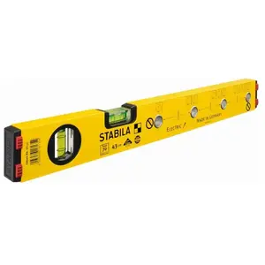 Comparateur de prix : Type 70 Electric 16135/4 Niveau d'électricien 43 cm 0.5 mm/m - Stabila