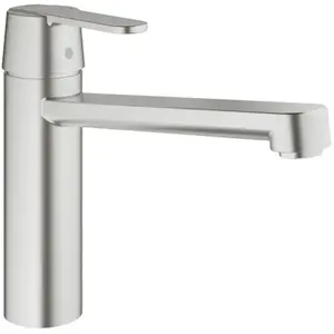 Comparateur de prix : GROHE Robinet mitigeur Get 30196DC0 - Bec fondu - Gris TU