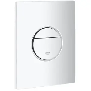 F. GROHE Sail Plaque de commande Blanc - GRO38965SH0 pas cher