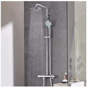 Comparateur de prix : Grothe Grohe Euphoria Colonne de douche, Mitigeur thermostatique, 27964000,