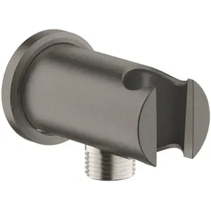 Grohe Rainshower - Coude Mural Avec Support, Graphite Brossé 26658al0 pas cher