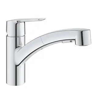 Comparateur de prix : Mitigeur de cuisine avec douchette chromé Grohe Start