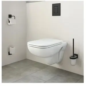 Grohe Start Edge Ceramic Cuvette suspendue avec abattant WC, 39815000, pas cher