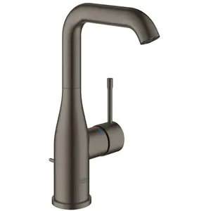 Grohe - Essence - Mitigeur de lavabo l, graphite foncé brossé 32628AL1 pas cher