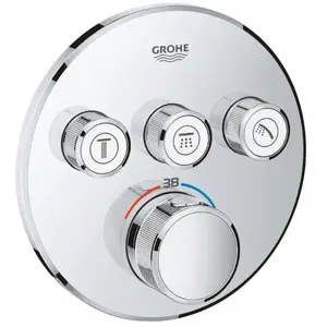 Comparateur de prix : Grohe Grohtherm SmartControl Thermostatique pour installation encastré...