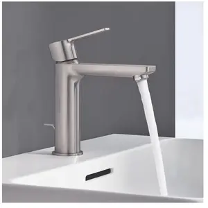 Grohe Grohe 32114DC1 Lineare Mitigeur Lavabo, Supersteel, Taille S pas cher