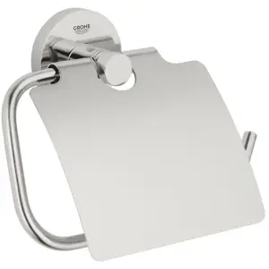 Comparateur de prix : Grohe Essentials Dérouleur de papier mural, Supersteel (40367DC1)