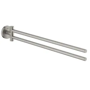 Comparateur de prix : Grohe Porte-Serviettes Essentials 40371Dc1 (Import Allemagne), Chrome