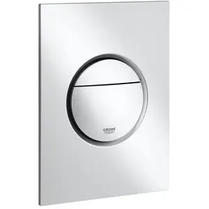 Plaque de commande WC GROHE Nova Cosmopolitan S Chromé mat pas cher