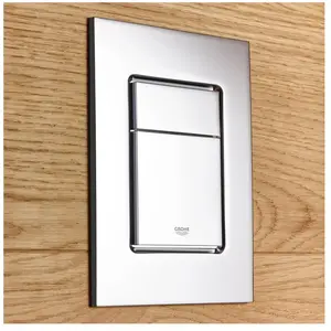 Grohe - Skate Cosmopolitan s - Plaque de déclenchement, chrome 37535000 pas cher