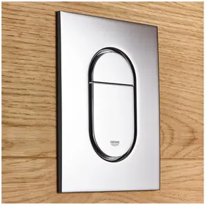 Comparateur de prix : Grohe - Arena Cosmopolitan s - Plaque de déclenchement, chrome 37624000