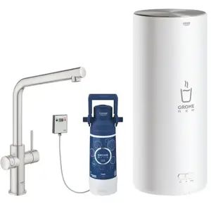 Robinet red duo avec Boiler L-Size. L-sortie acierVendu pararchiproducts