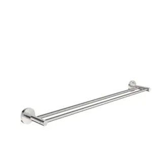 Comparateur de prix : Essentials Double barre porte-serviettes, Supersteel (40802DC1) - Grohe