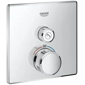 Comparateur de prix : Grohe Grt Smartcontrol Faç.Thm Carrée 1Sc