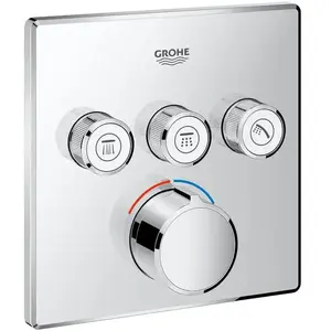 Comparateur de prix : Grohe SmartControl Mitigeur encastré 3 sorties (29149000)