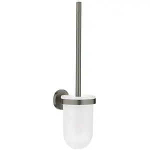 Grohe Essentials Porte-balai de WC, Hard Graphite Brossé (40374AL1)Vendu paramazon