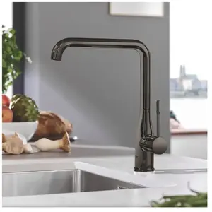 Mitigeur monocommande Evier Grohe Essence - Hard Graphite pas cher
