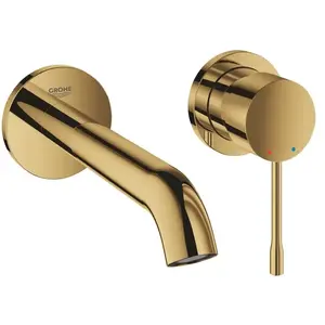 GROHE Facade Mitigeur mural lavabo Essence Taille M Cool sunrise pas cher
