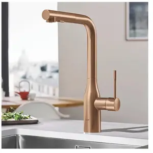 Comparateur de prix : GROHE Essence Mitigeur monocommande Evier Warm Sunset brossé (30270DL0)