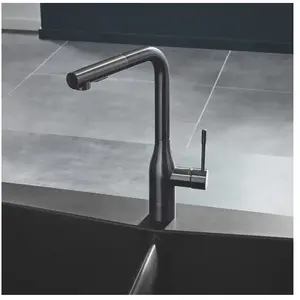 GROHE essence mitigeur monocommande evier hard graphite brossé (30270al0)Vendu parcdiscount