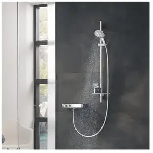 Comparateur de prix : Pommeau de douche Rainshower Smartactive 130 3 jets avec barre Grohe