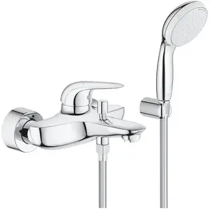 Eurostyle - Mitigeur de baignoire avec accessoires, chrome 2372930A - Grohe pas cher