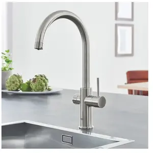 Comparateur de prix : Grohe 31455DC1 Robinets D'Évier de Cuisine, Supersteel