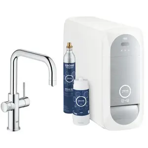 Comparateur de prix : Grohe Grohe Blue Home Kit de démarrage - mitigeur bec U 31456001