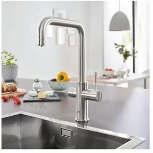 Grohe 31456DC1 Robinets D'Évier de Cuisine, SupersteelVendu pararchiproducts
