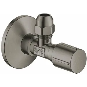 Comparateur de prix : Grohe Universal - Robinet d'équerre, Hard Graphite brossé 22037AL0