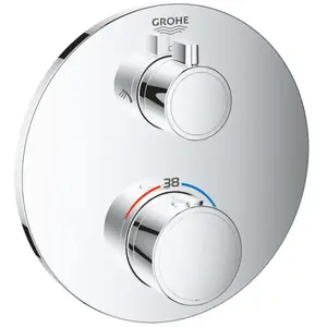 Comparateur de prix : GROHE 24076000 Mitigeur bain douche encastré, Chrome