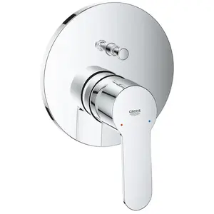 Grohe Grohe GROHE 24052002 Mitigeur bain douche encastré, Chrome pas cher