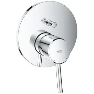 Grohe Grohe GROHE 24054001 Mitigeur bain douche encastré, Chrome pas cher