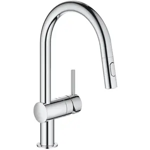 Comparateur de prix : Grohe mitigeur pour évier chromé avec bec orientable (32321002)