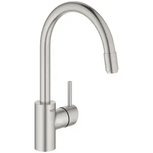 GROHE 32663DC3 Mitigeur évier, Supersteel pas cher