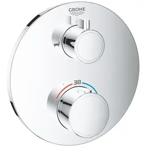 Comparateur de prix : GROHE 24077000 Mitigeur bain douche encastré, Chrome